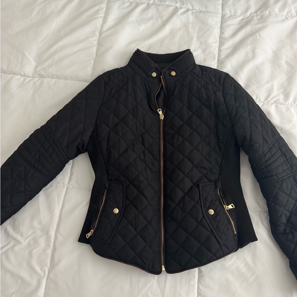 Quilted Black Women's Jacket